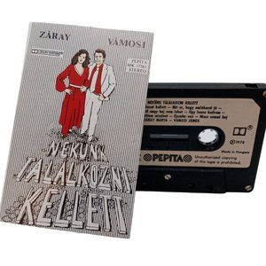 Nekunk Talalkozni Kellett Zaray Vamosi 1978 Cassette tape Music Hungary Vintage